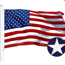 american usa us flag 4x6 ft embroidered