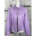 & Trousers Brand Leather Jacket Lilac Size 10 EUC