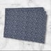 4 Williams Sonoma Blue White Ditsy Floral Cotton Placemats 14 x 20