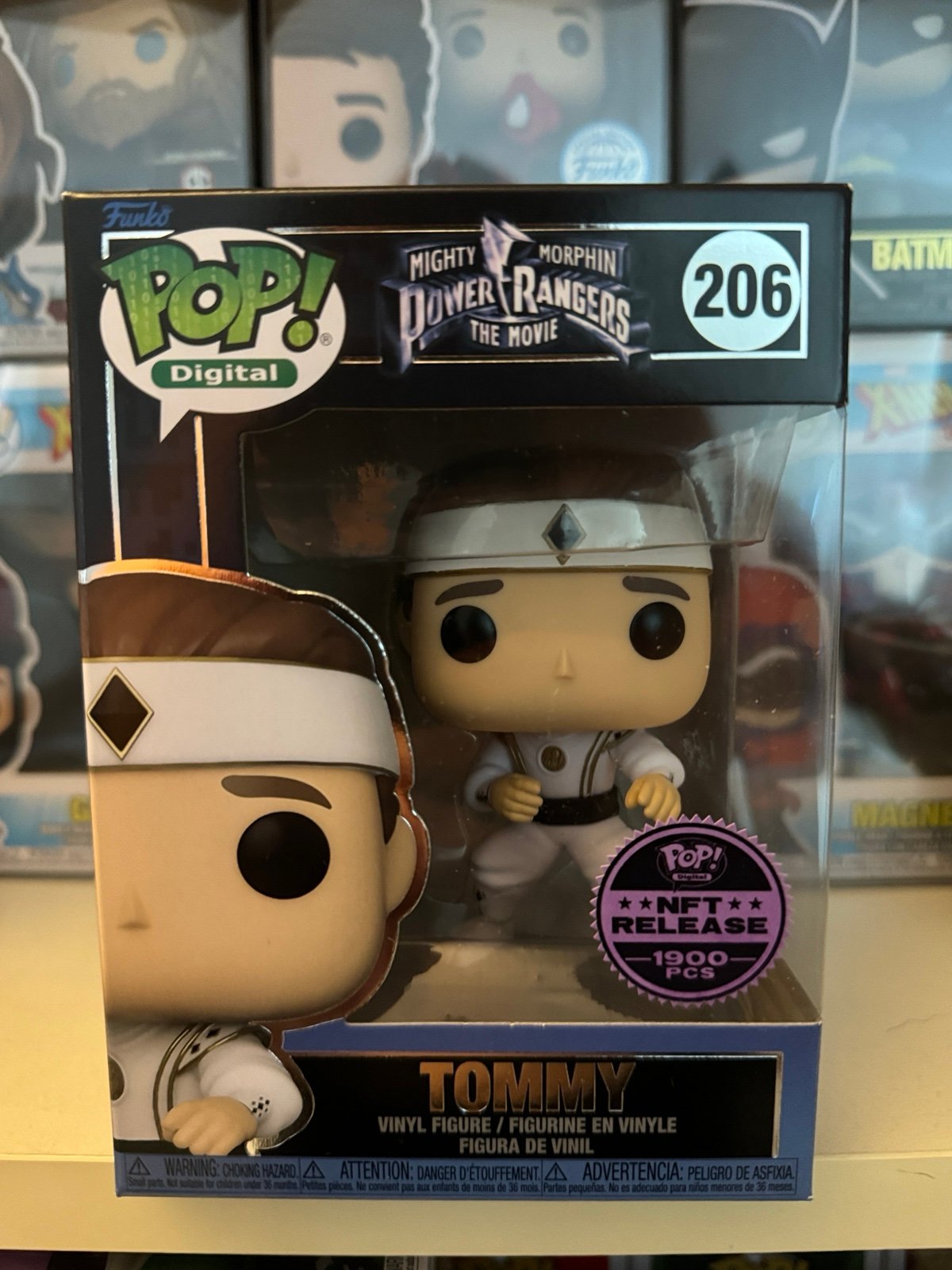 Tommy and kimberly NFT mighty morphin power ranger