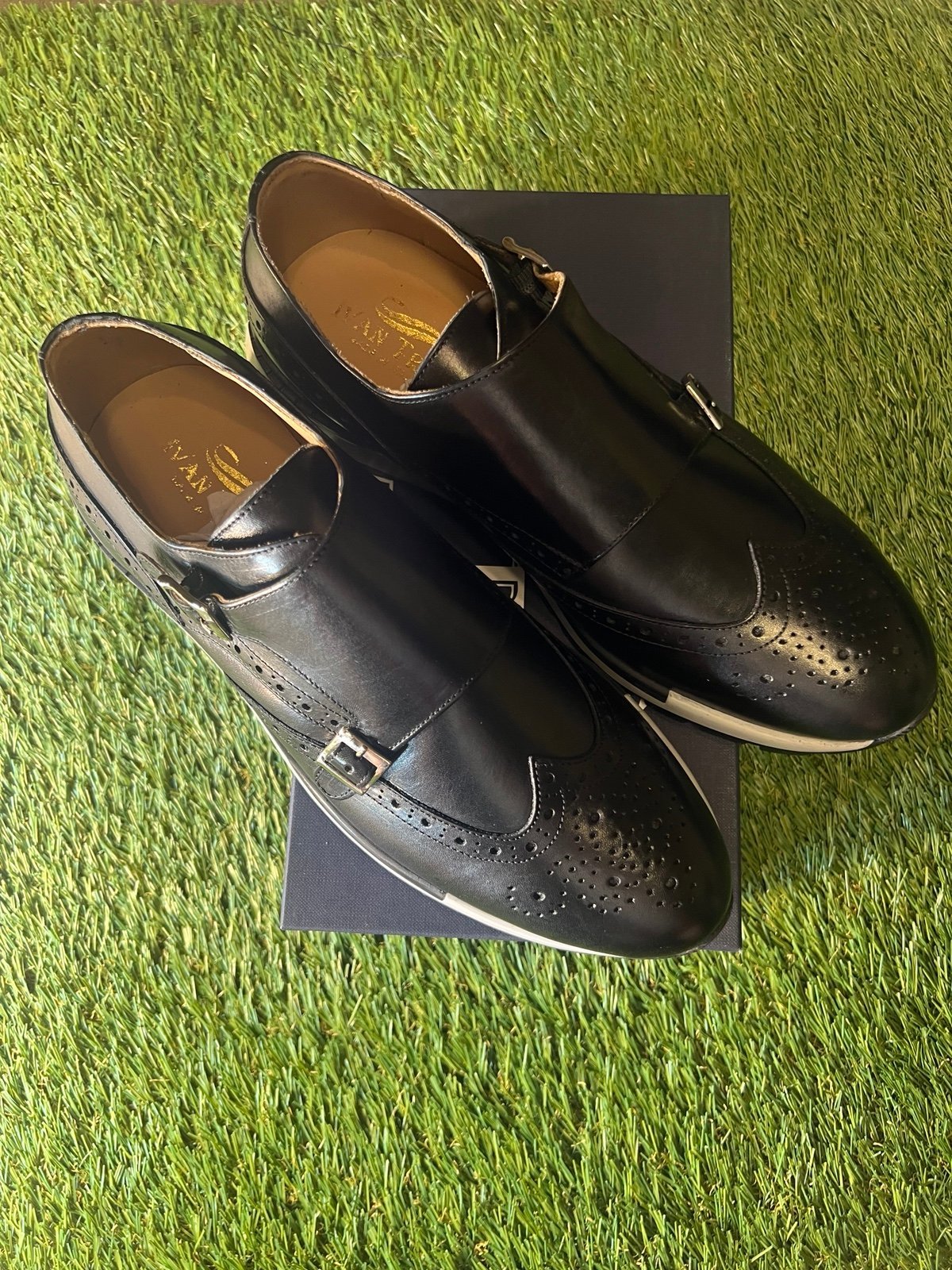 Ivan Troy 100% Italian Shoes Men size: 41 fit Like 8.5 NWB