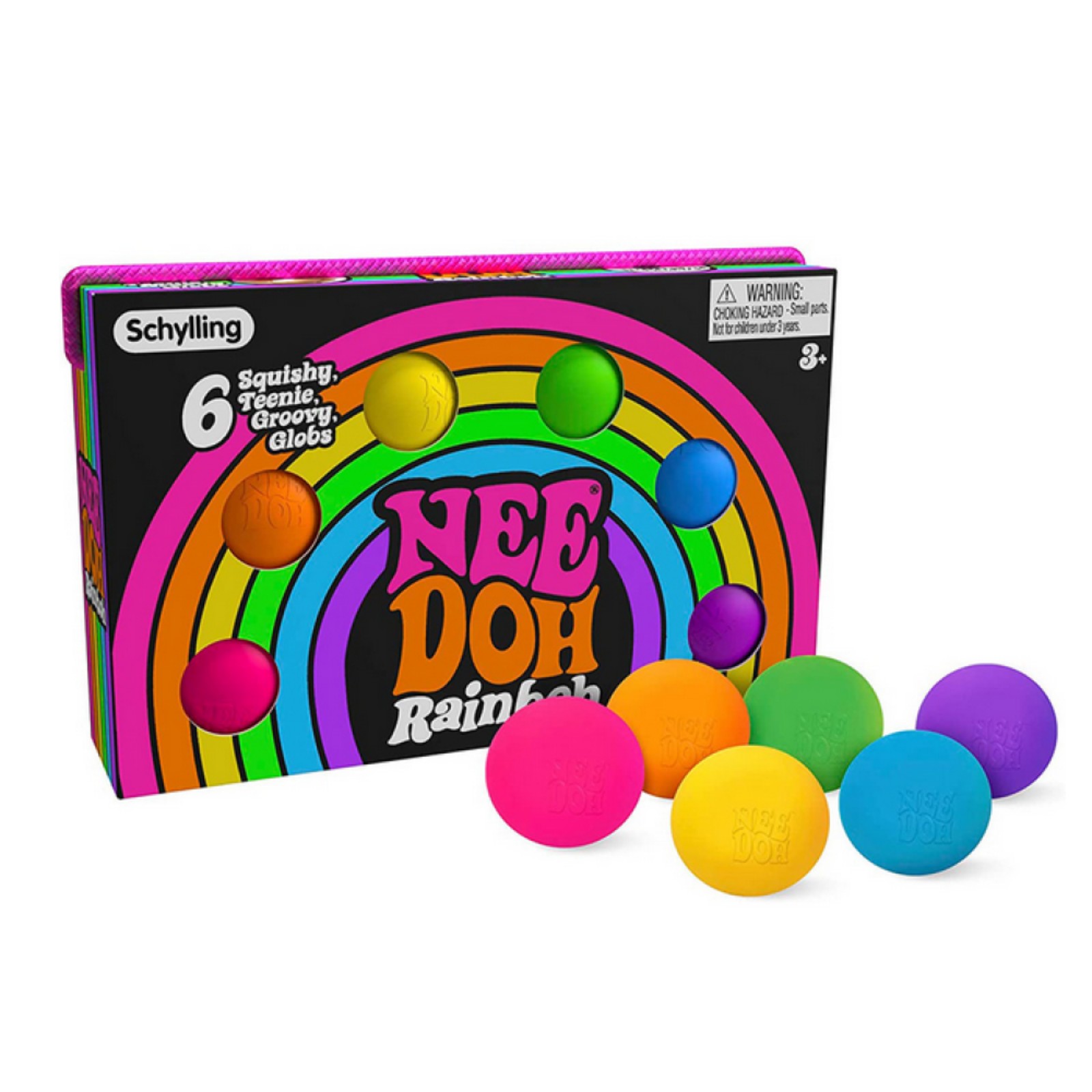 NWT Teenie NeeDoh Rainboh