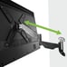 Spring Assisted, Swivel, Crafted Steel, Tv Mount Black 50 59 Inches-3qca0