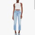 23 Mother Denim - The Insider Crop Step Fray