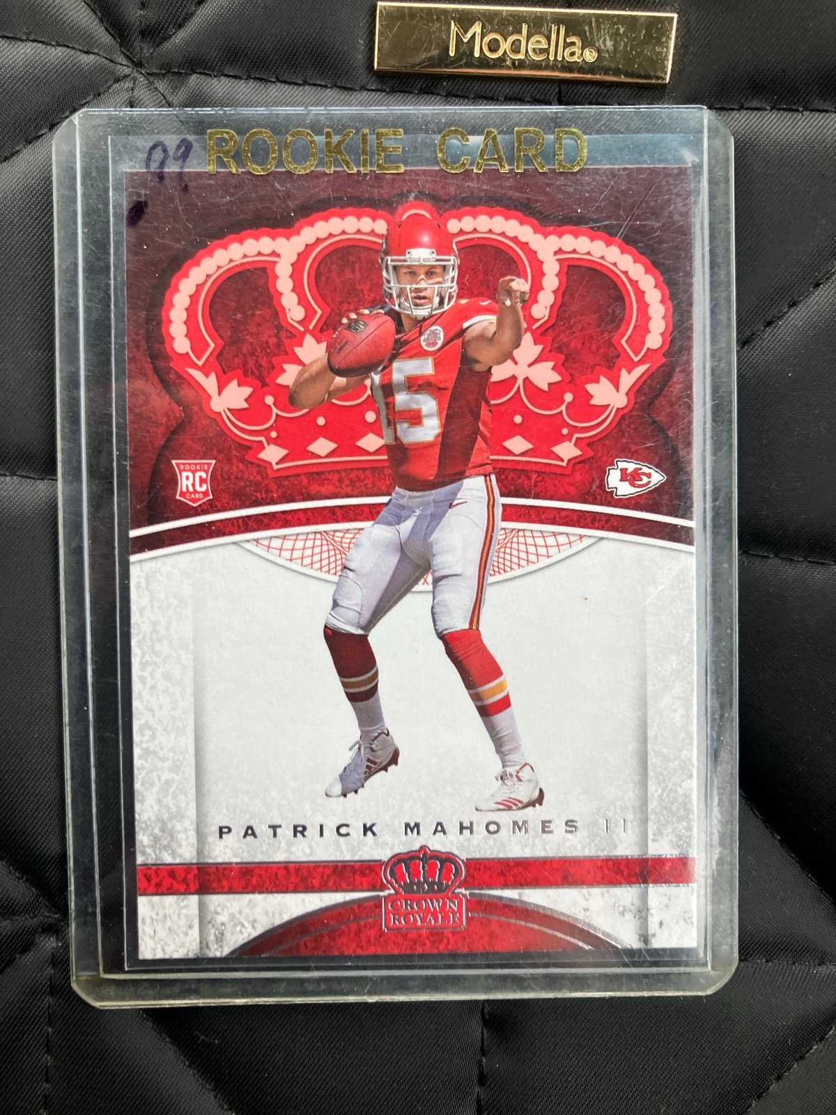 Mahomes Crown Royal 2017 Rookie GEM Raw