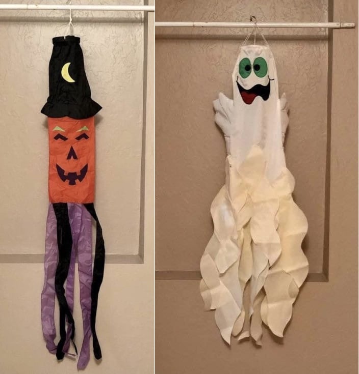 Vintage 90’s Halloween Windsocks & Flags