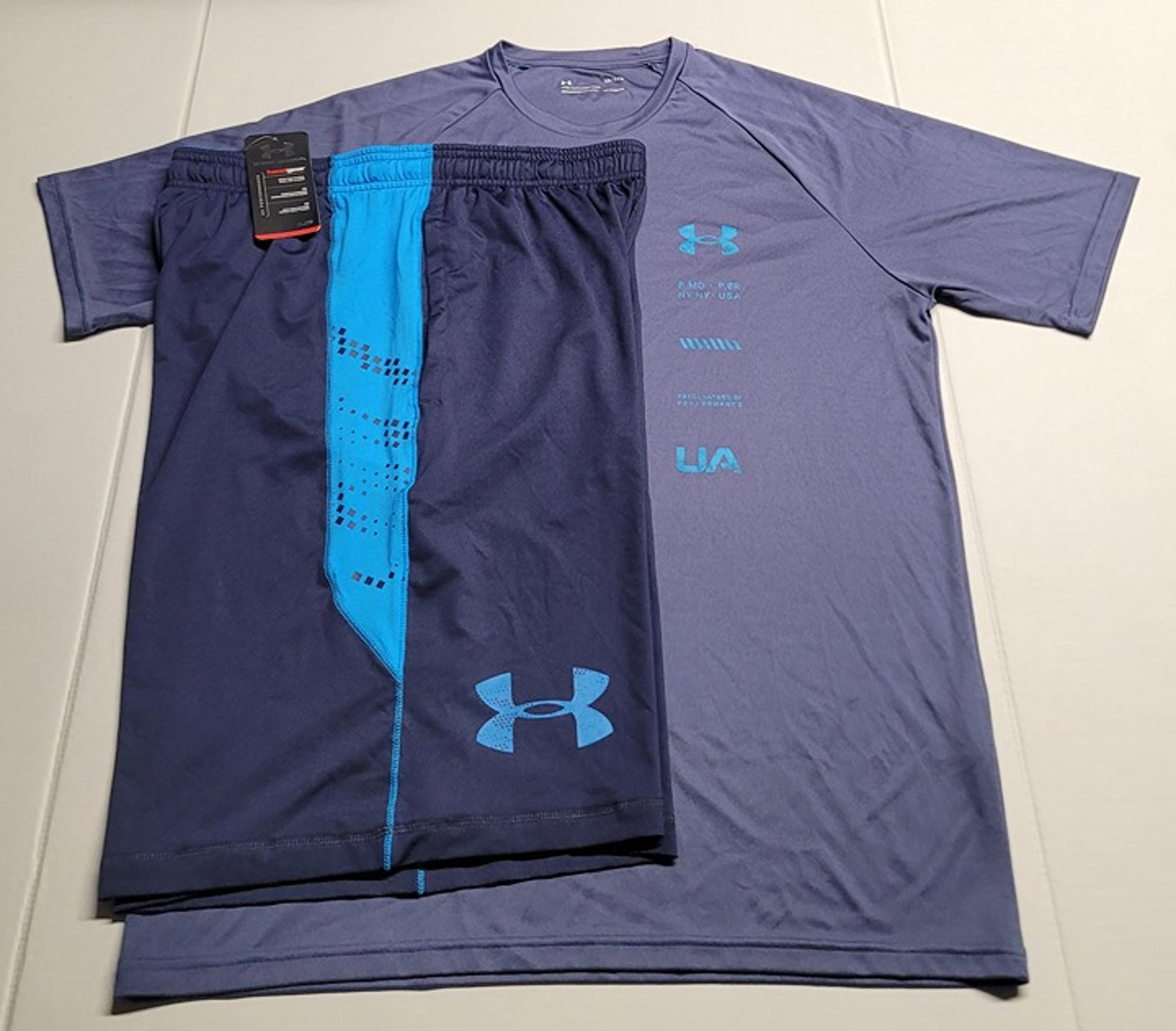 Under armour Men’s set size Large color dark blue teal