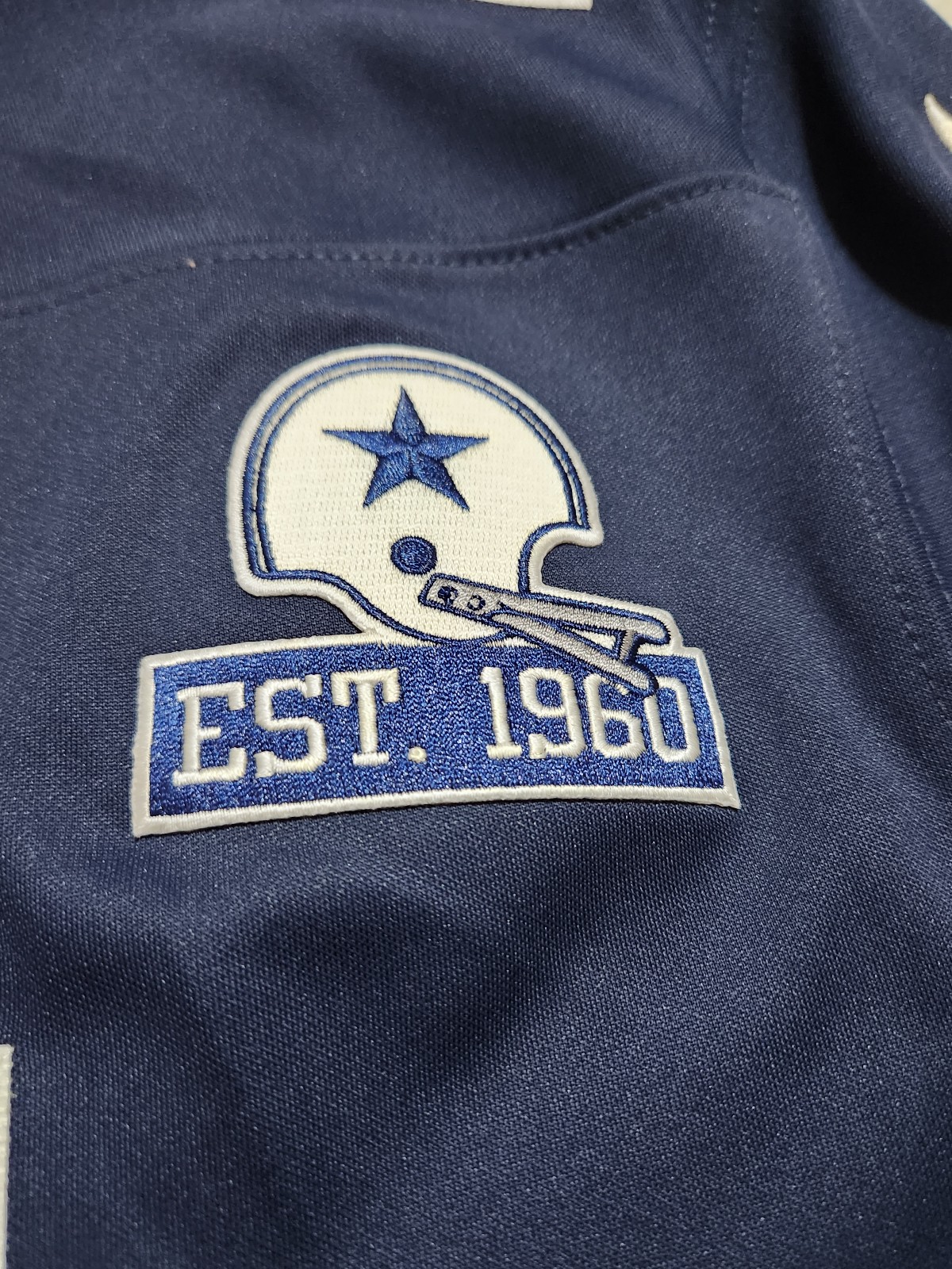 Dallas Cowboys shops Ezekiel Elliot NFL Nike Vapor Limited Jersey navy Size 2XL