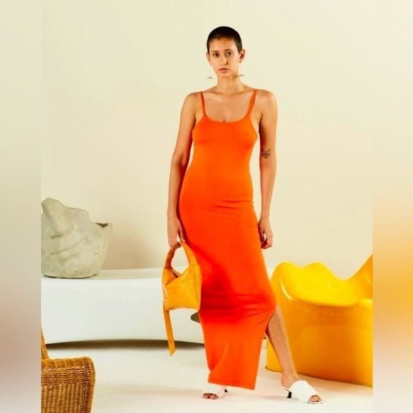 Simon Miller Stretchy Dress Orange M/L NWT