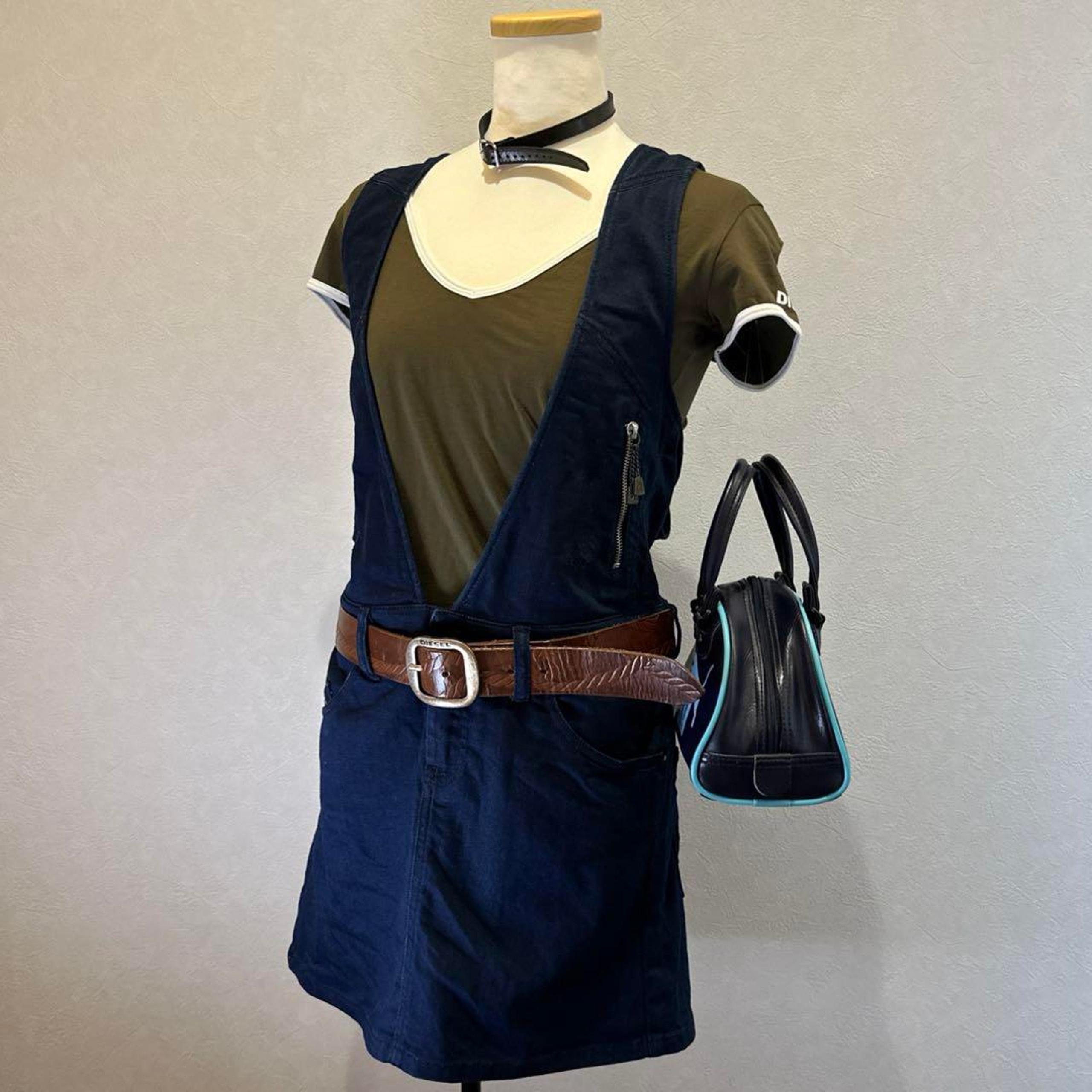 Early Gold Tag Jumper Skirt Grunge Y2K Oniikei (Older Brother Style) - DIESEL