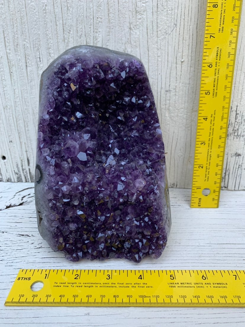 Large Amethyst Cut Base Uruguary
