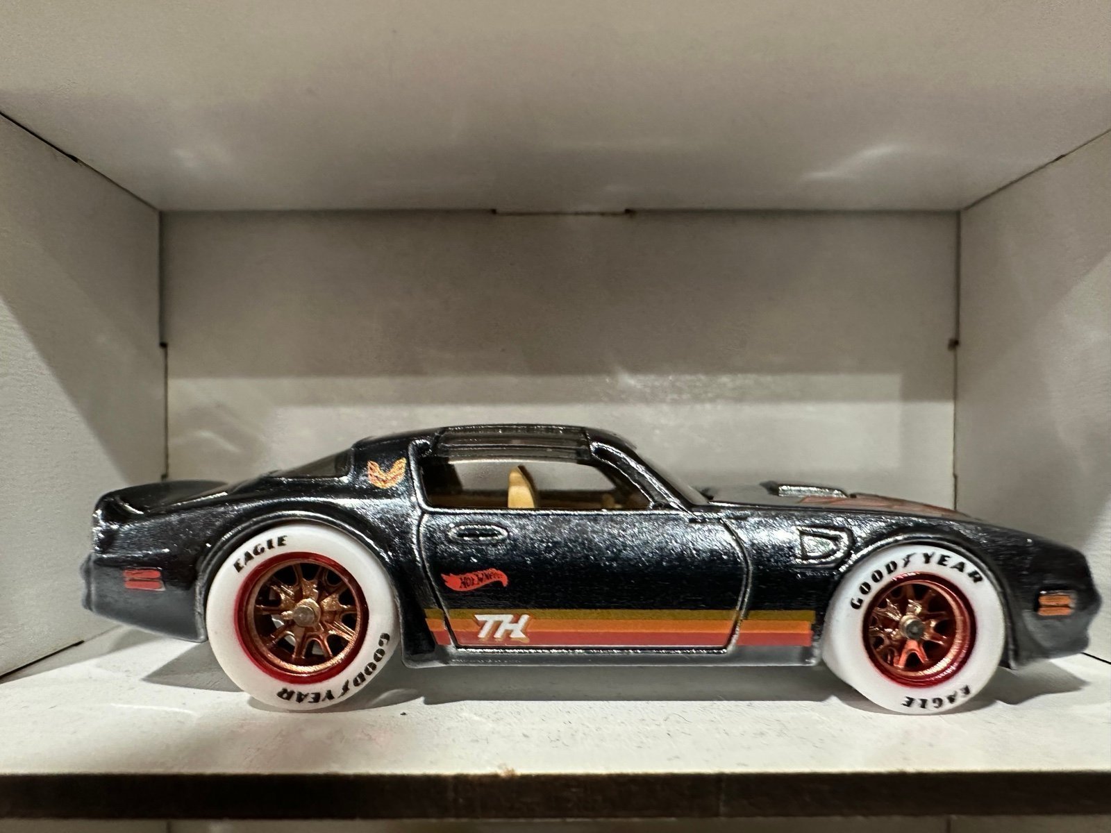 Hot Wheels 2024 STH Super Treasure Hunt -77 Pontiac Firebird-Mint-Loose-HOT!