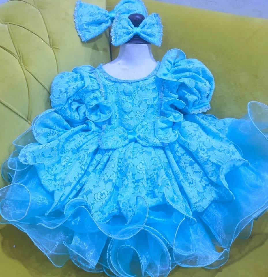 Custom Royal Tog Natural Pageant Dress