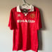 Eric Cantona Manchester United Retro Vintage New Men's Red Soccer Jersey - Small