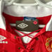 Eric Cantona Manchester United Retro Vintage New Men's Red Soccer Jersey - Small