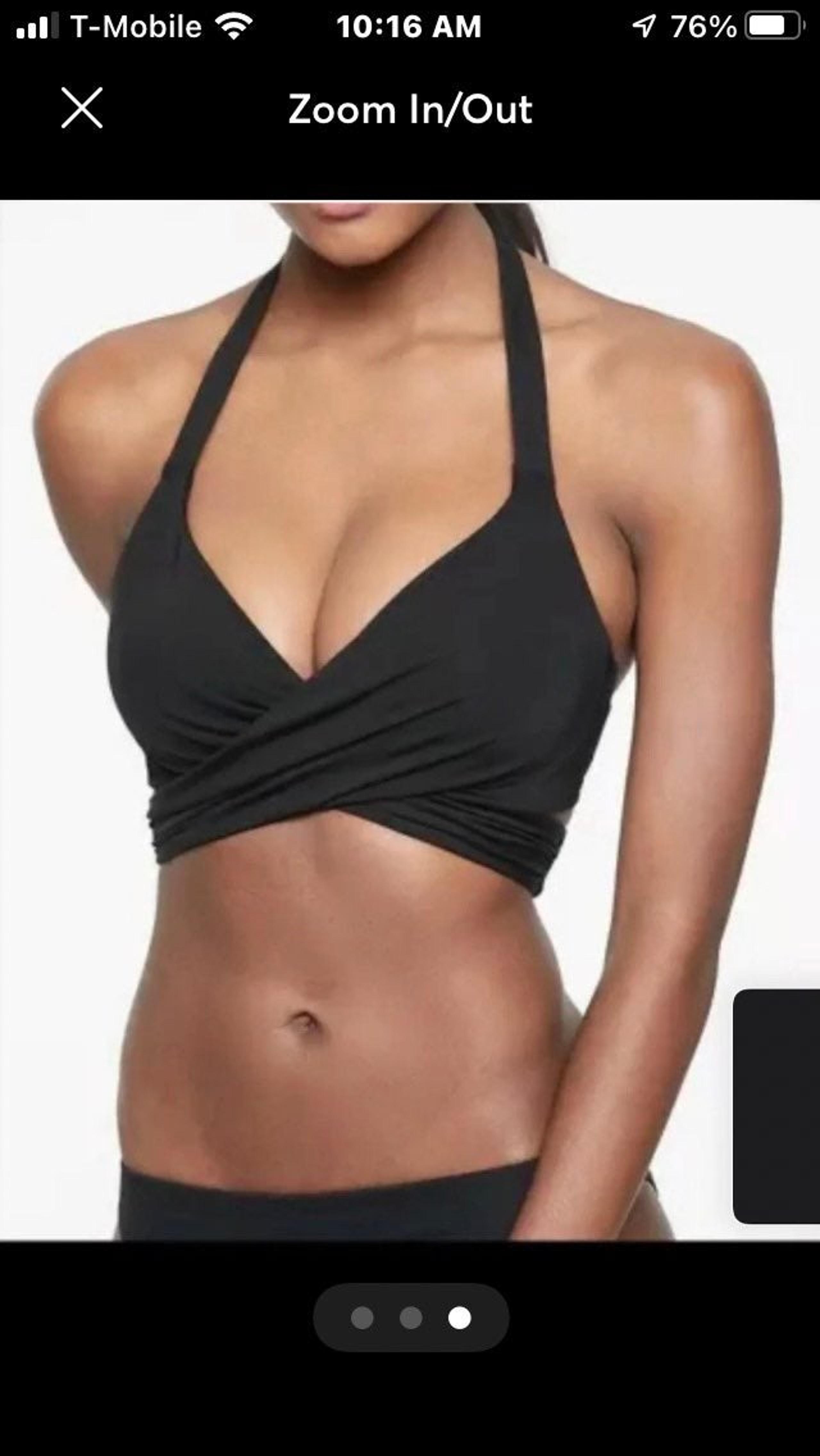 Athleta wrap bikini top