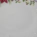 Longaberger Luncheon Plate x4 Natures Garland Poinsettia Holiday Pottery READ