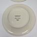 Longaberger Luncheon Plate x4 Natures Garland Poinsettia Holiday Pottery READ
