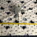 Just Born Bear Security Blanket Large Plush Mountain Tree Lovey Gray Blue 24x24.