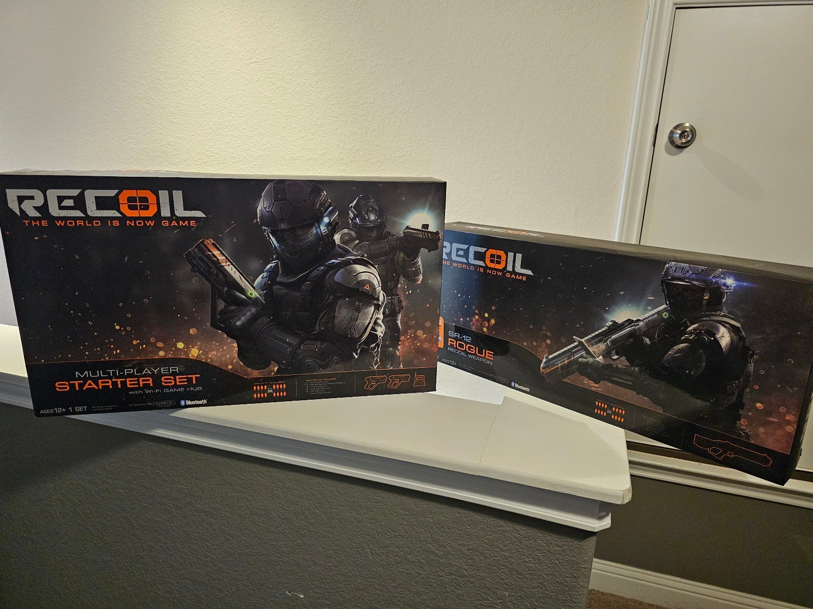 Recoil Laser Tag Starter Set & Rogue Blaster NIB *Shipping inc*