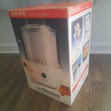 Krups la glaciere. Make your own ice cream 1- Quart automatic ice cream maker