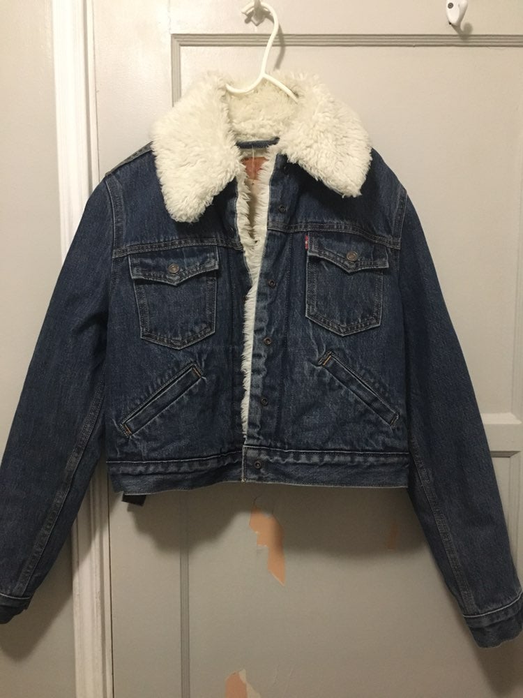 Levi Sherpa Jean Jacket