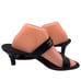 Salvatore Ferragamo Sandals Strappy Gancini Chain Black Leather Sz 11 B
