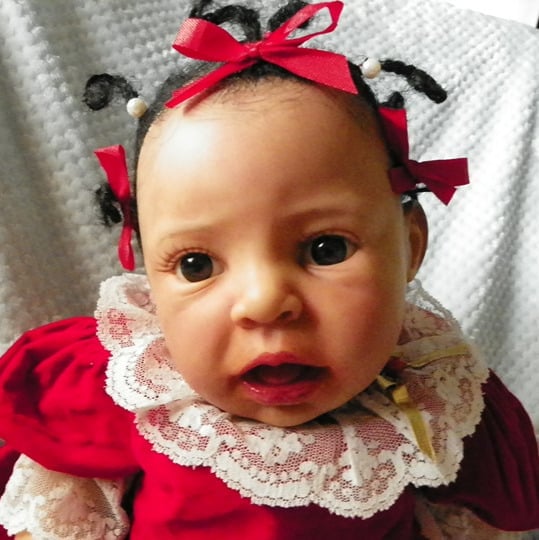 Reborn AA Baby Girl ** London by Jen Printy** LOOKS REAL & Heavy