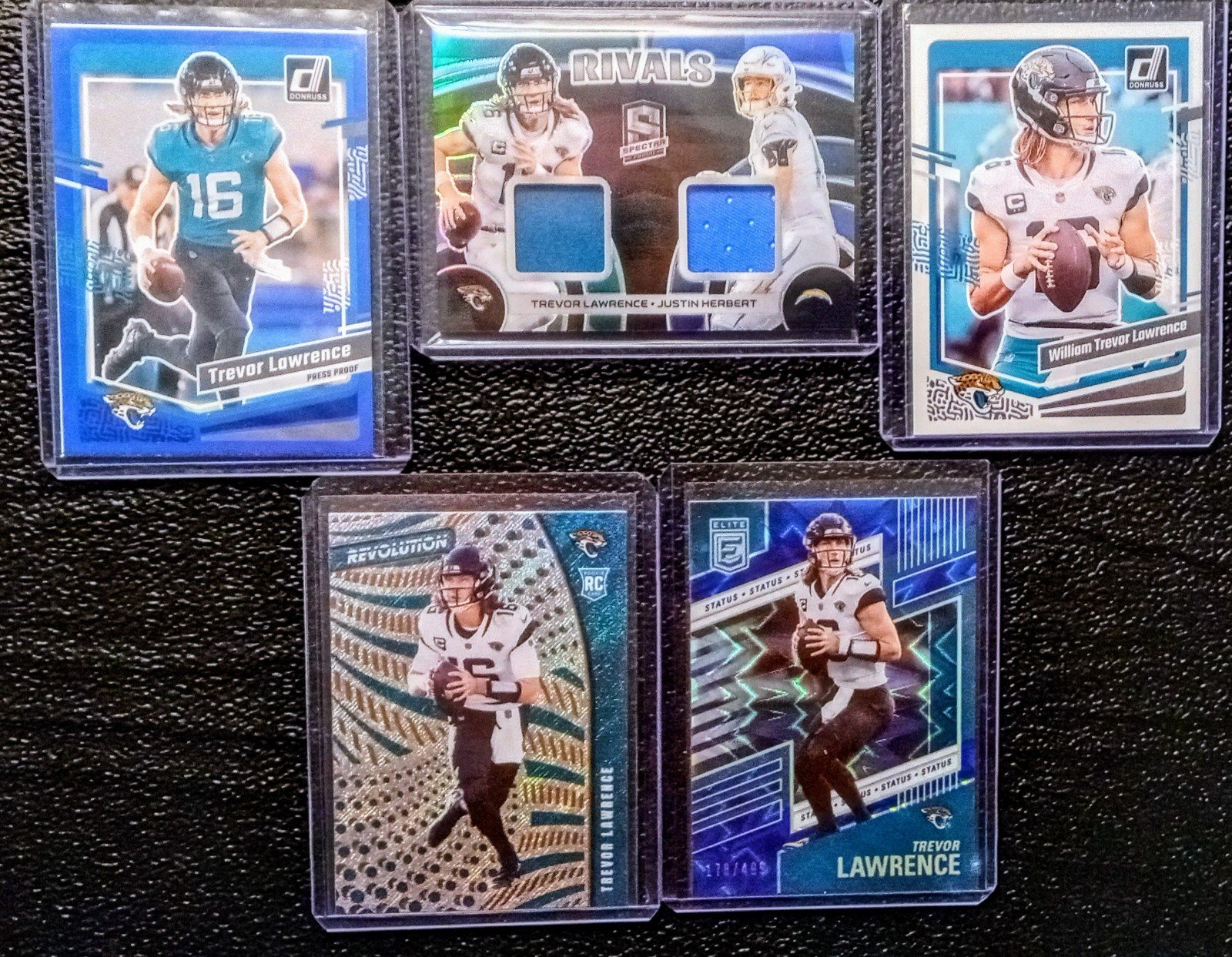 T-Law & Herbert 2023 Spectra Dual Patch #'d /99 + Elite Explosive /499 & More!!