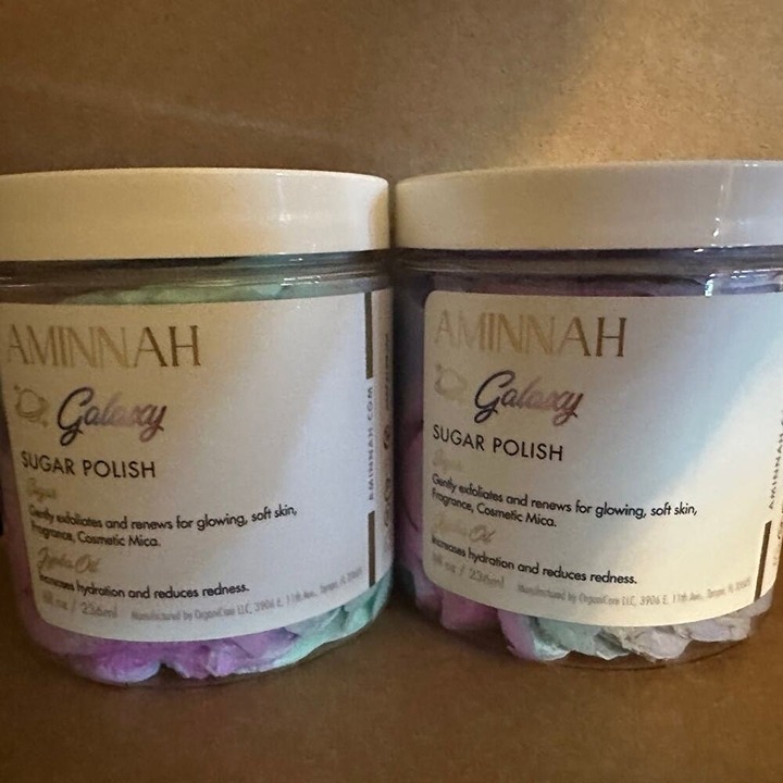 AMNH AMINNAH GALAXY SUGAR POLISH SET NEW