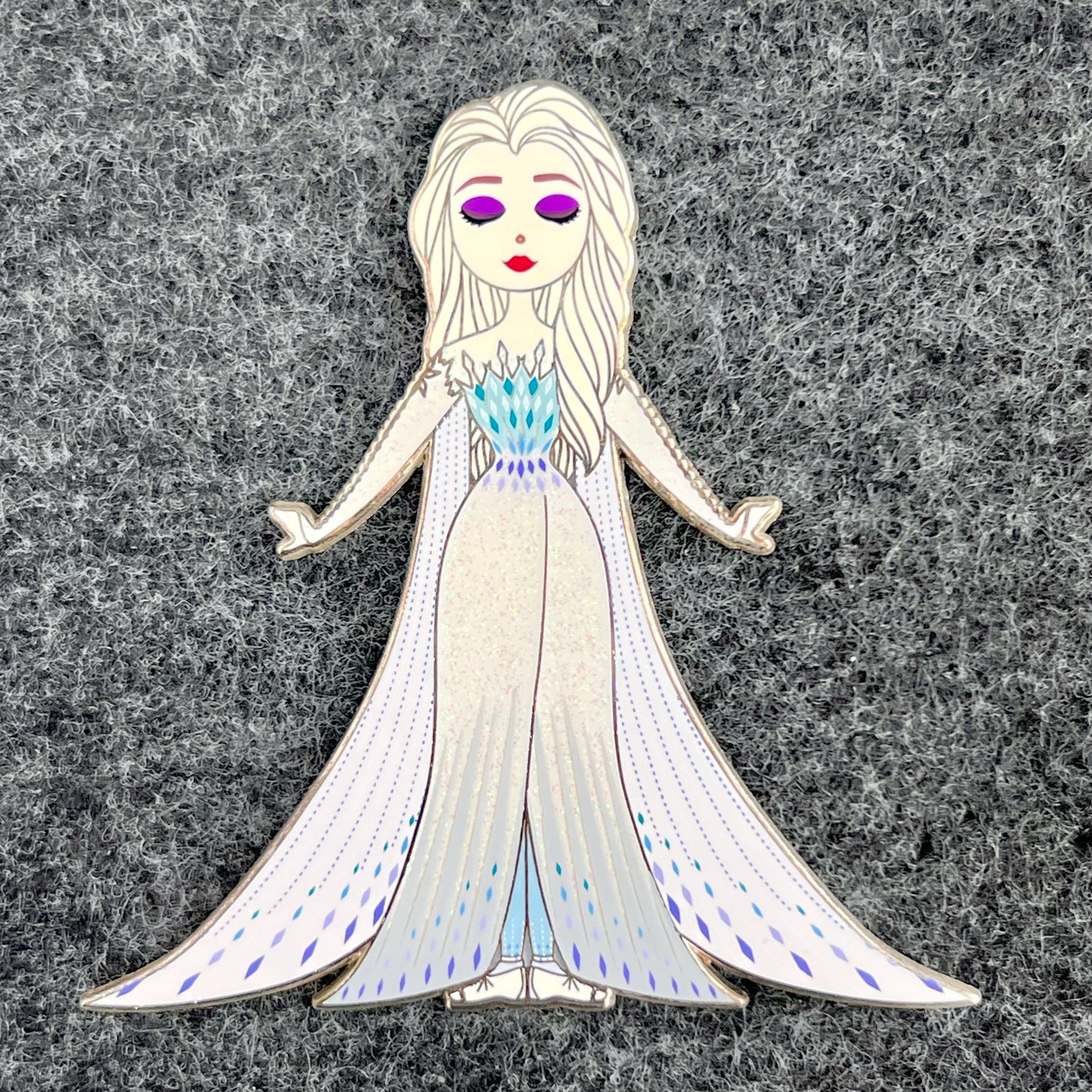 Elsa Sleeping Doll Glitch Pins LE Fantasy Pin