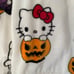 NEW SET OF 2 halloween HELLO KITTY MUMMY GHOST WITCH throw blankets 60”x70”