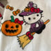 NEW SET OF 2 halloween HELLO KITTY MUMMY GHOST WITCH throw blankets 60”x70”