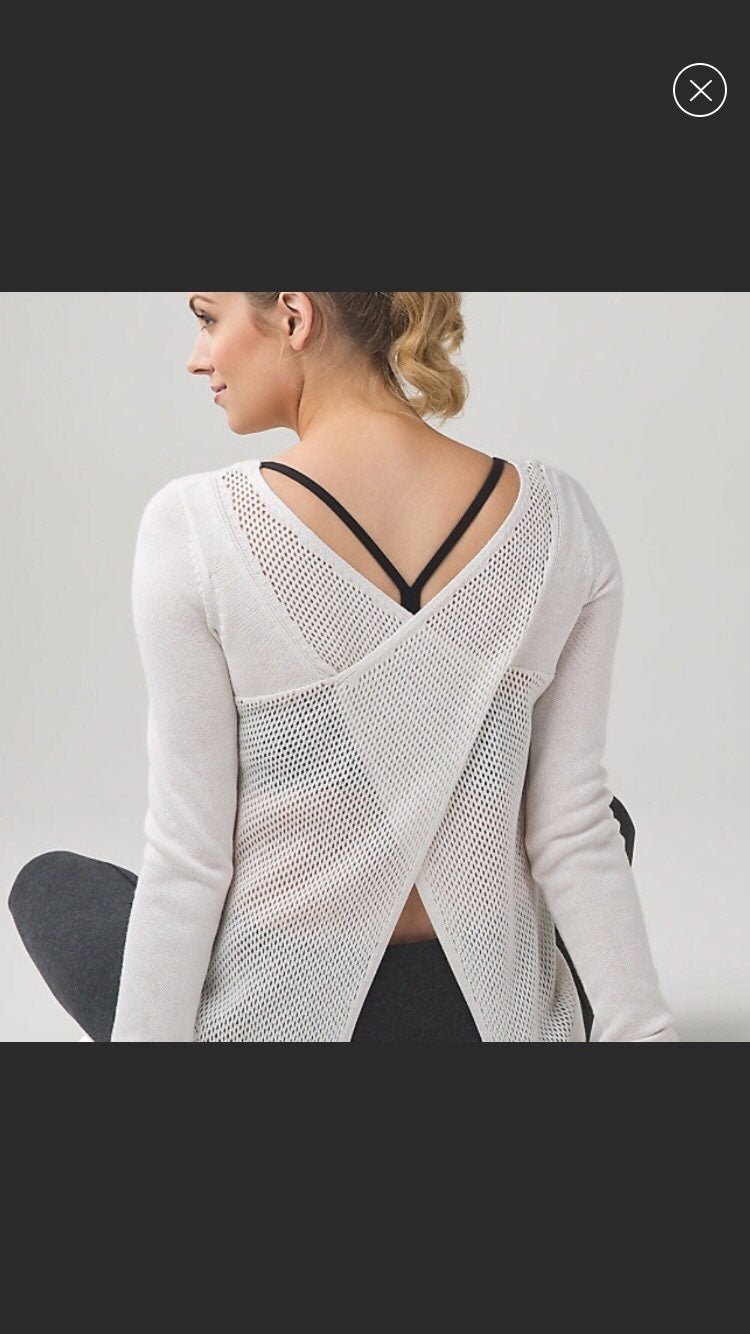 Lululemon sunset savasana sweater 2025