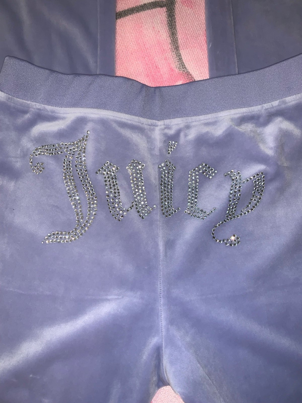 Juicy couture lilac velour sweatpants