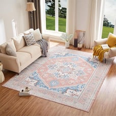 NEW Washable Area Rug, 8x10 Area Rug for Living Room