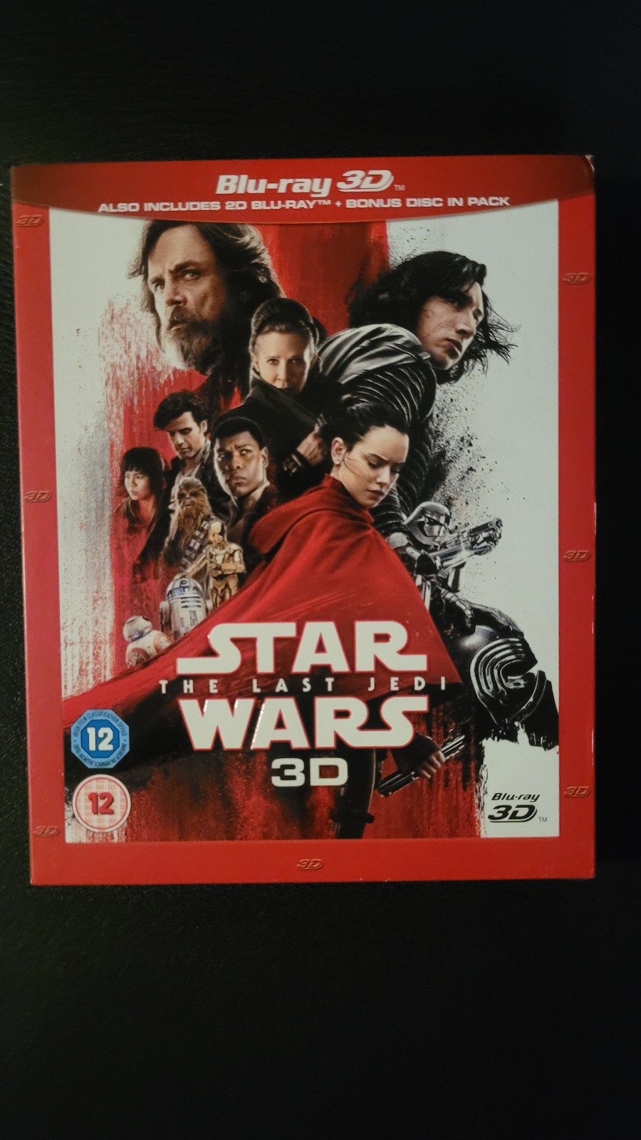 Star Wars The Last Jedi Blu-ray 3D