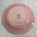 Elegant Dining CHARISMA COLLECTION Pink Beaded Stoneware Salad Plates Set of 4