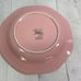 Elegant Dining CHARISMA COLLECTION Pink Beaded Stoneware Salad Plates Set of 4