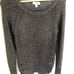Calvin Klein Women’s Heavy Sweater in Metallic Dark Grey Size Small NWOT