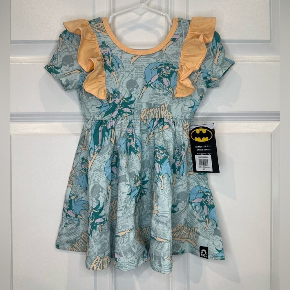 Rags Batman Dress Size 2T NWT