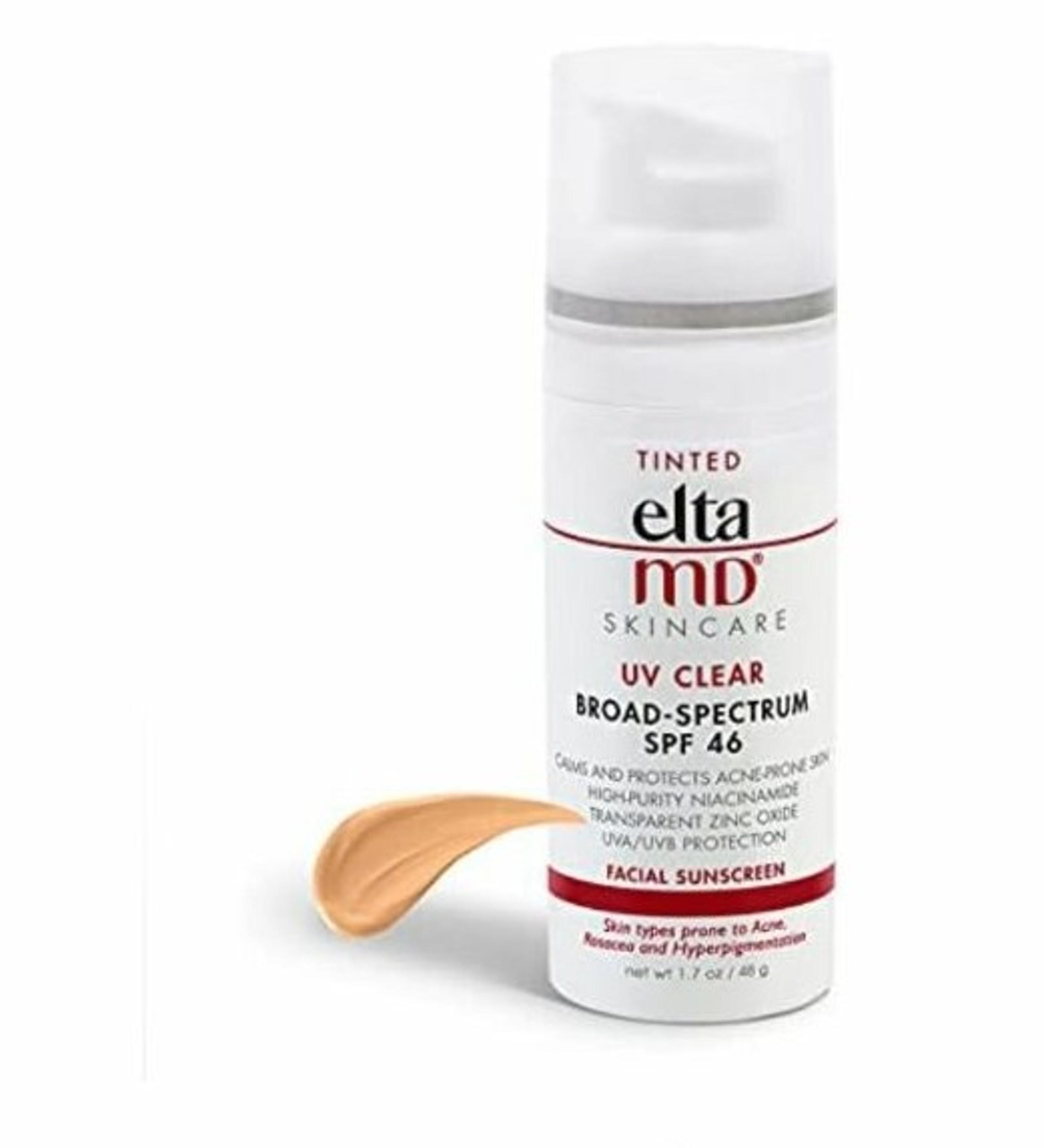 tinted UV clear face sunscreen - Elta MD