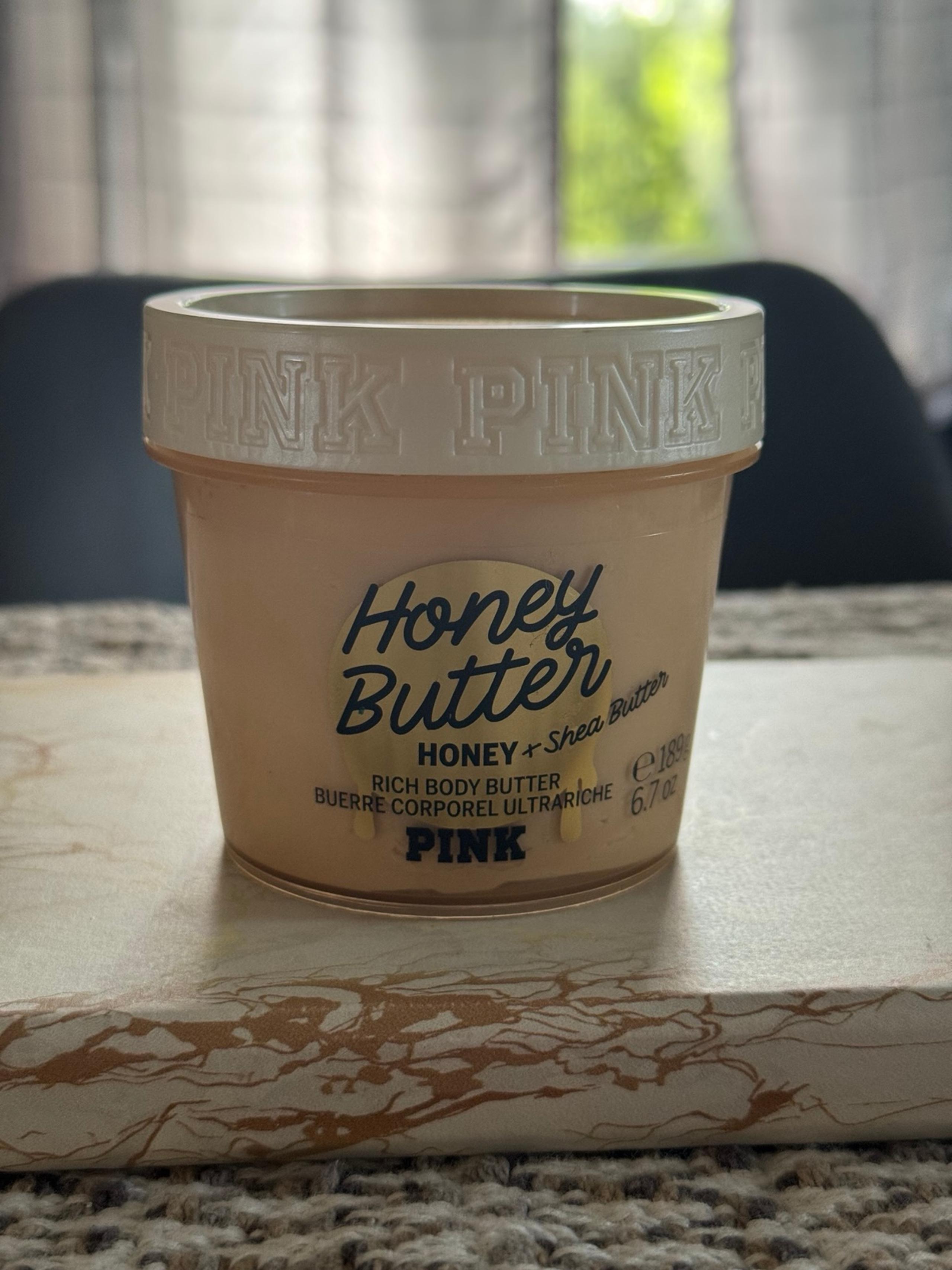 PINK Honey Butter honey and shea butter rich body butter 6.7oz