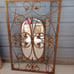 Metal frame mirror