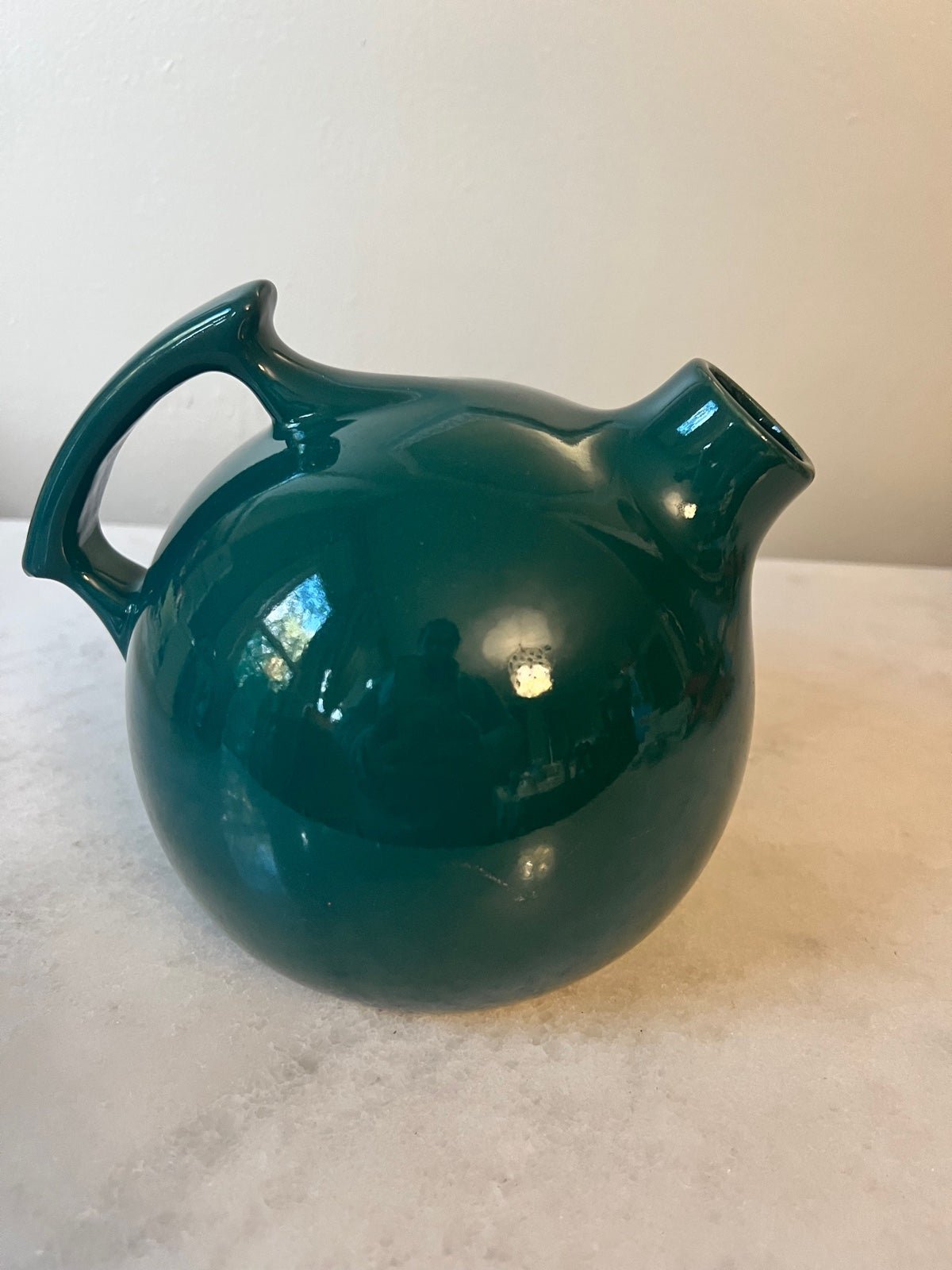 Red Wing Ball Jug Teal Stamped pre late 1930’s
