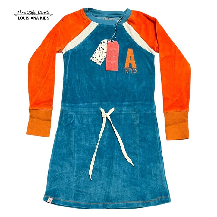 NEW Alba Of Denmark Sz 134 (9Y) Organic Dragon Fire Sissel High School Dress