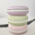 New Large Pastel Purple Green & Pink Macaron Cookie Jar Canister Decor