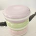 New Large Pastel Purple Green & Pink Macaron Cookie Jar Canister Decor