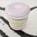 New Large Pastel Purple Green & Pink Macaron Cookie Jar Canister Decor