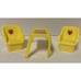 Get Along Gang Toy Lot Hoofnagels Ice Cream Emporium PVC Figures Furniture